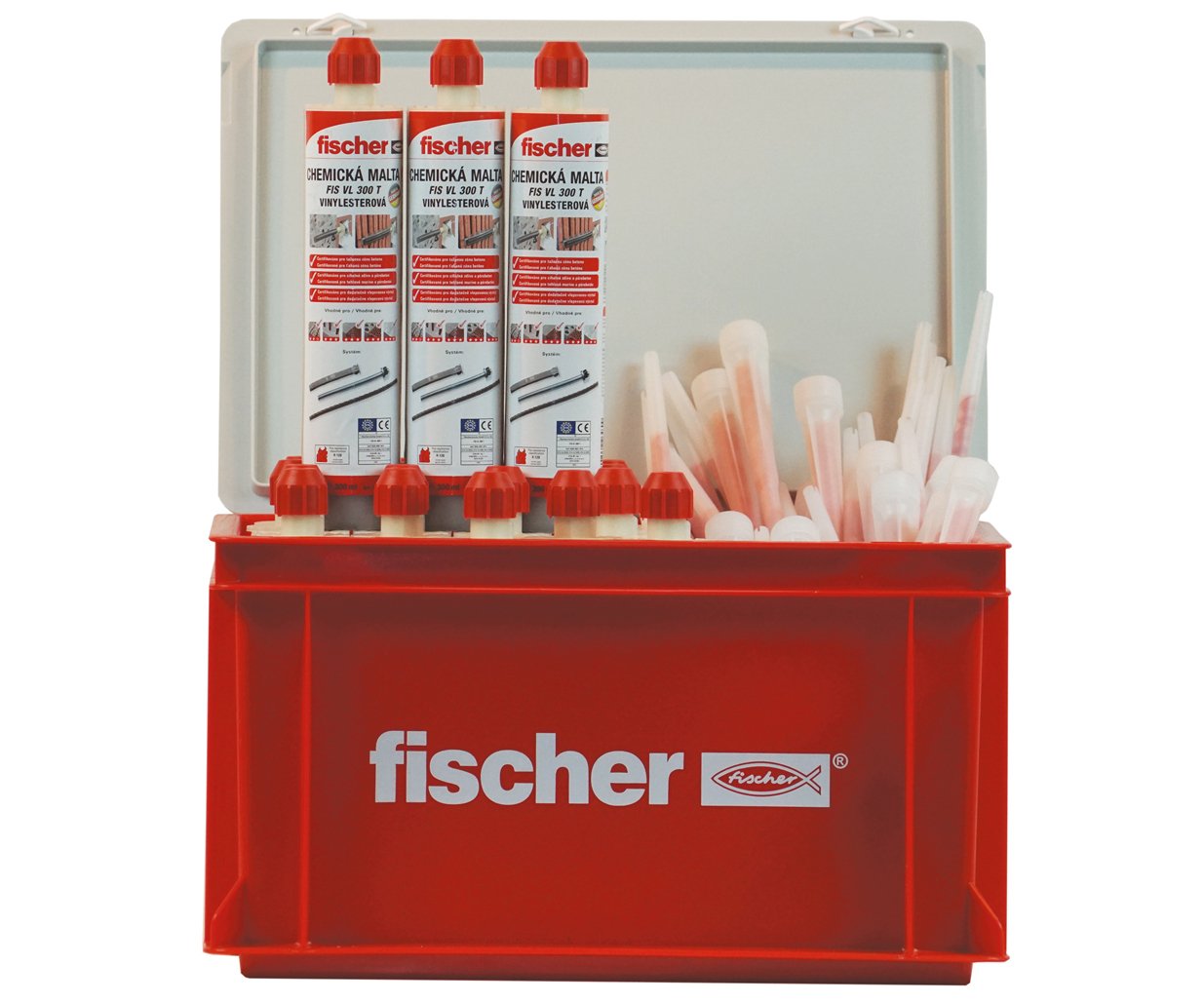 Chemická malta FIS VL 300 T HWK 20ks v boxu Fischer