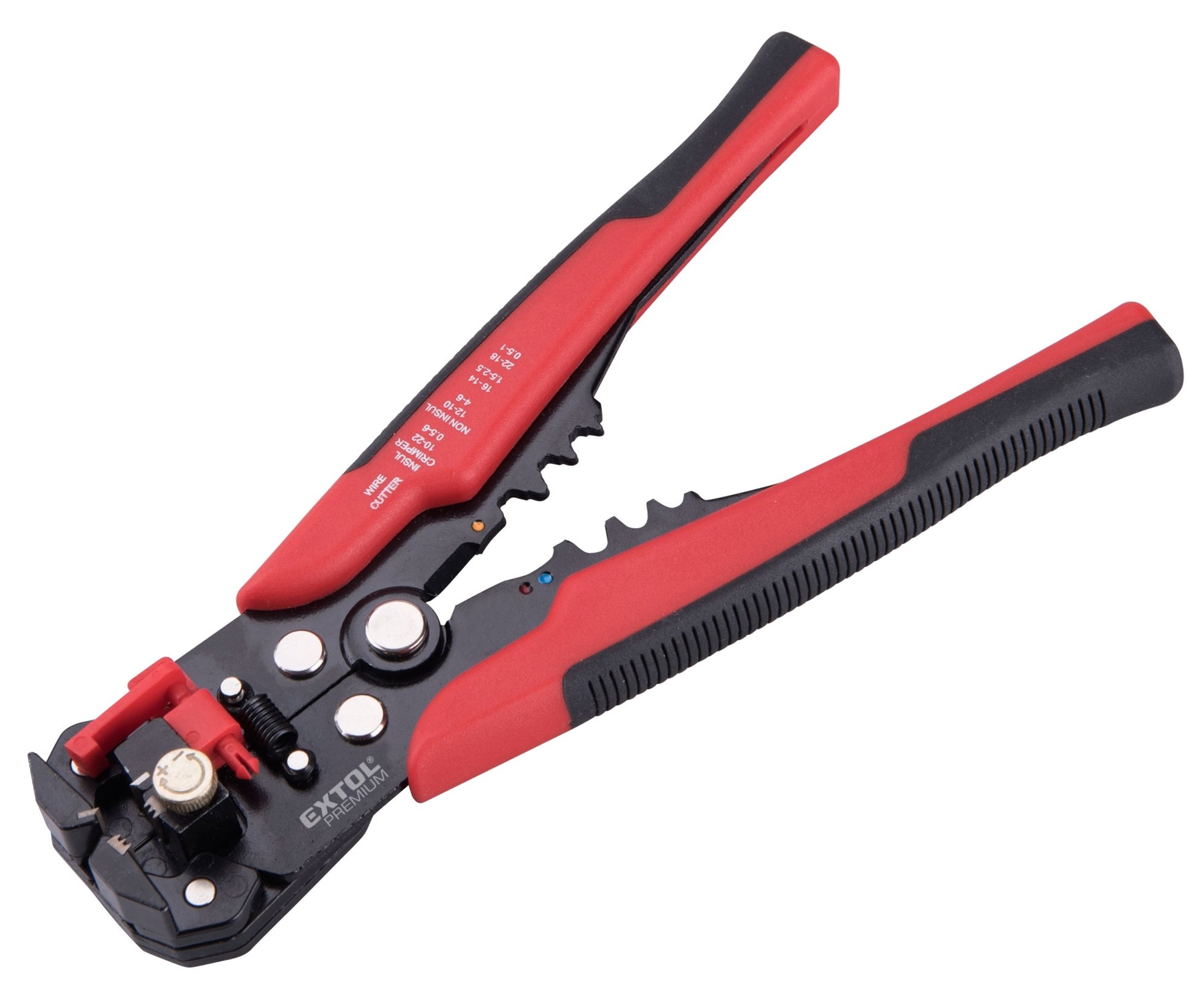 Kleště odizolovací a krimpovací automatické Extol Premium 8831125