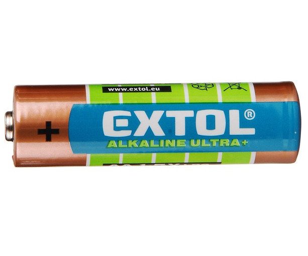 Baterie Extol alkalické LR6 (AA