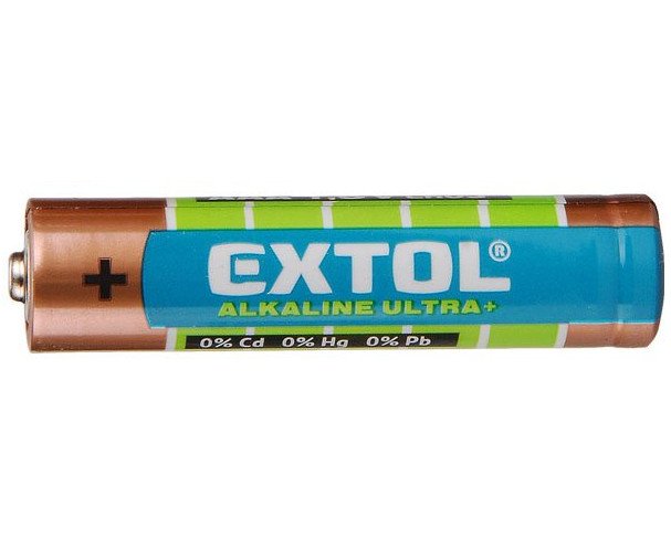 Baterie Extol alkalické LR03 (AAA