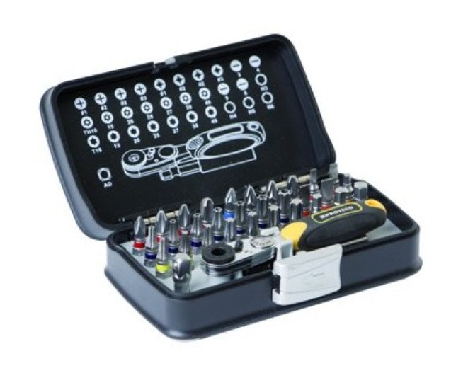 Sada bitů 33ks s ráčnou Proteco 43.SN-B08