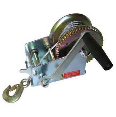 Naviják lanový ruční s hákem - 1200kg/5mm/10m