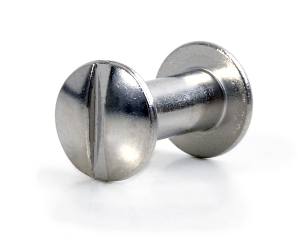 Šroub knihařský nikl - M4x5mm