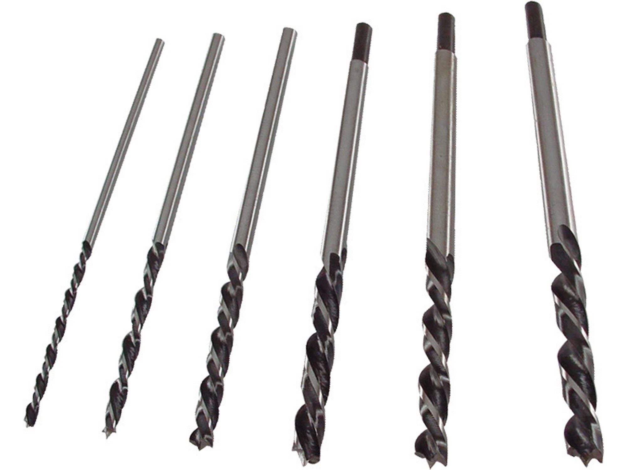 Sada vrtáků do dřeva hadovitých 300mm 6ks 6-14mm Extol Craft 1156