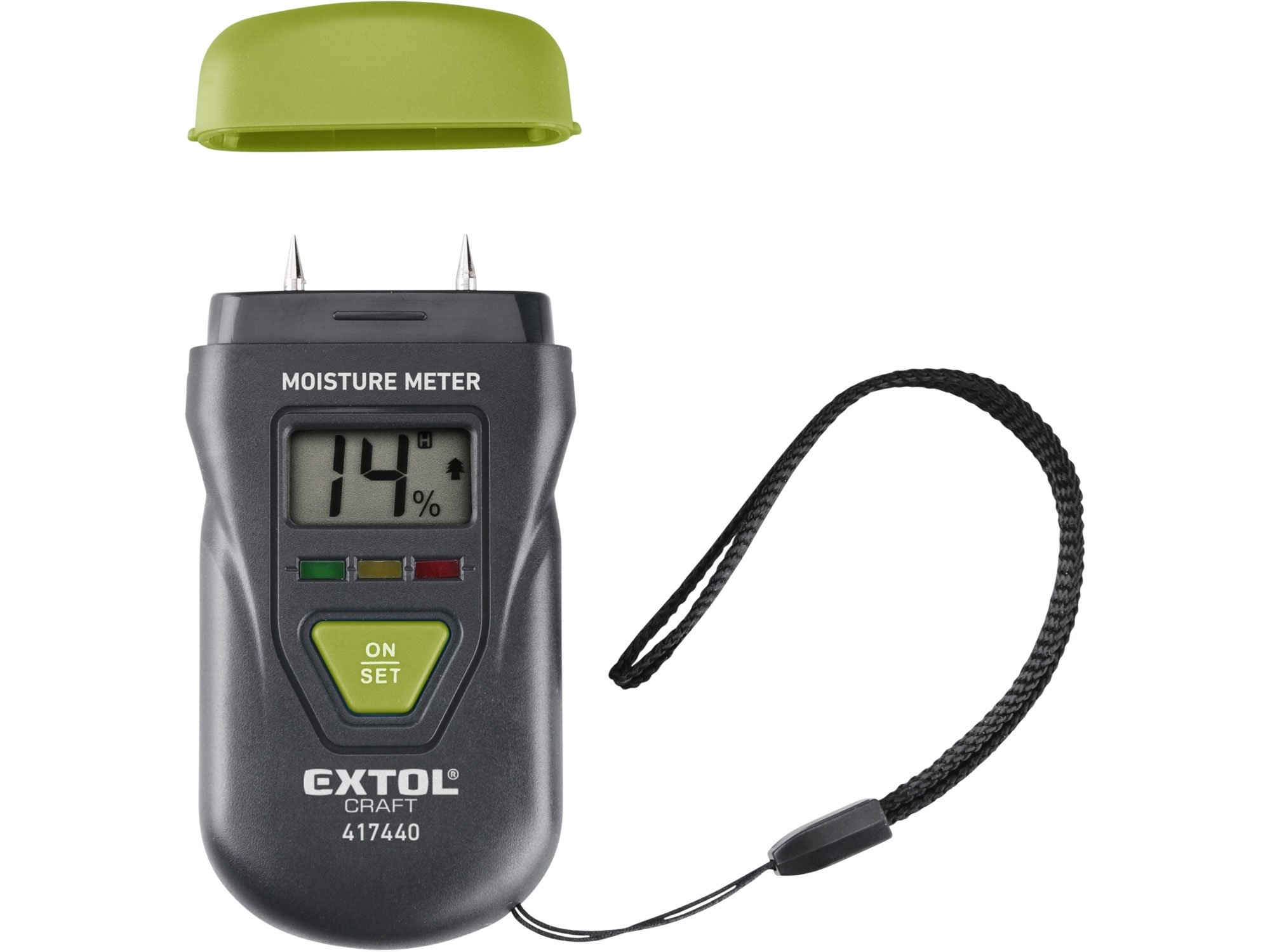 Vlhkoměr hrotový Extol Craft 417440