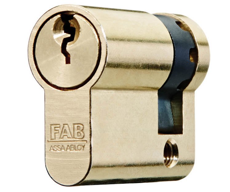 Půlvložka cylindrická mosaz FAB 201RSGDZ - 52/10