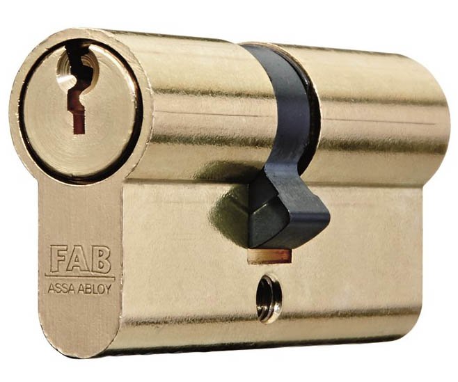 Vložka cylindrická mosaz FAB 100RSD - 29/35 SU