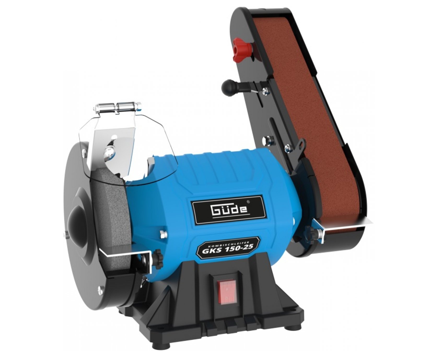 Güde GKS 150-2 kombi kotoučová a pásová bruska