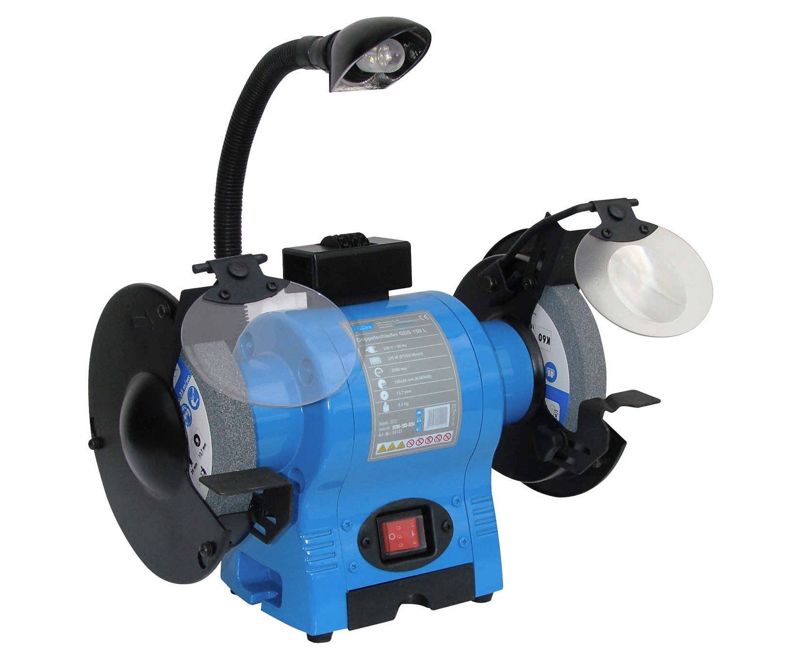 Güde GDS 150 L dvoukotoučová bruska