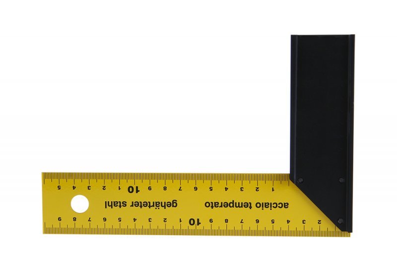 Úhelník truhlářský žlutý Festa - 200x125mm