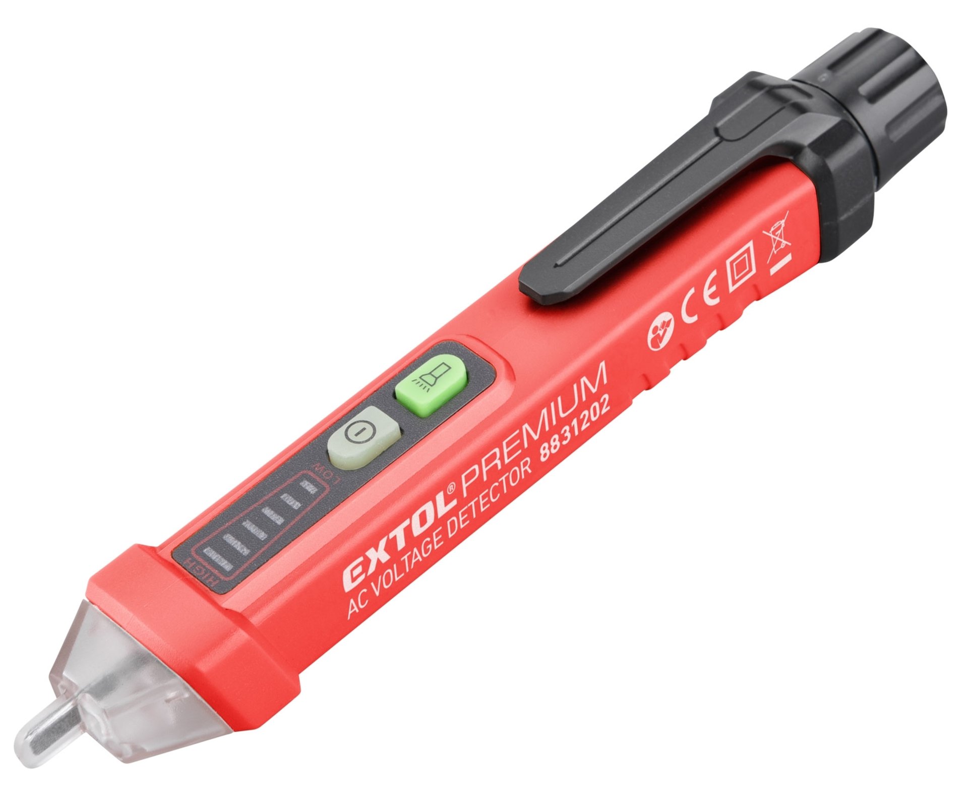 Zkoušečka napětí bezkontaktní 12-1000V Extol Premium 8831202