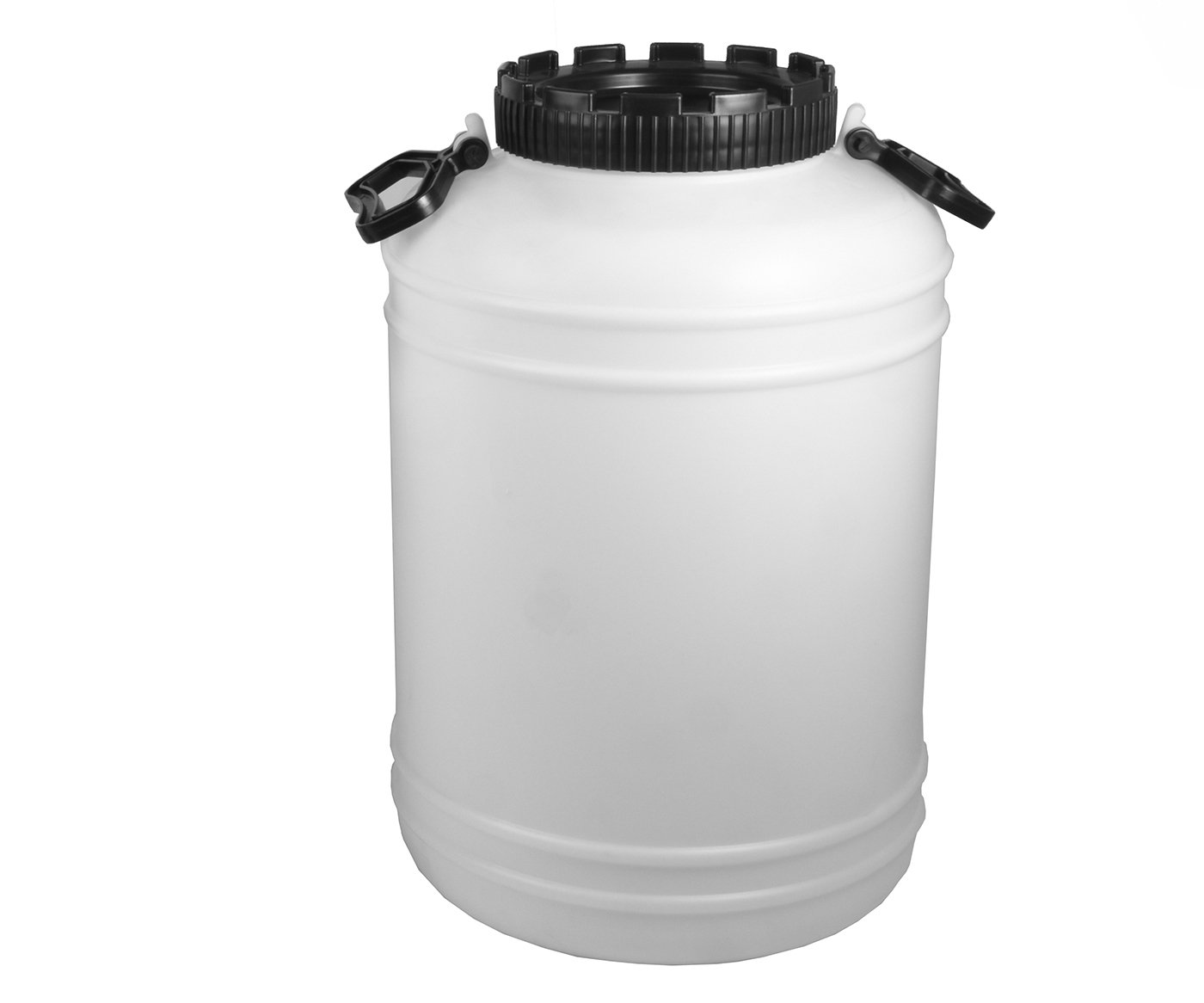 Barel s uchy a šroubovacím víkem - 50l široký