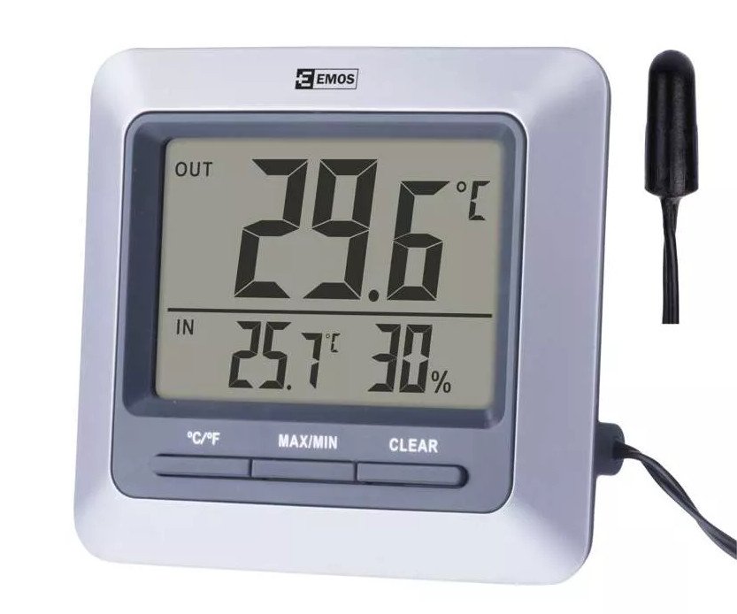 Teploměr venkovní digitální Emos E8860