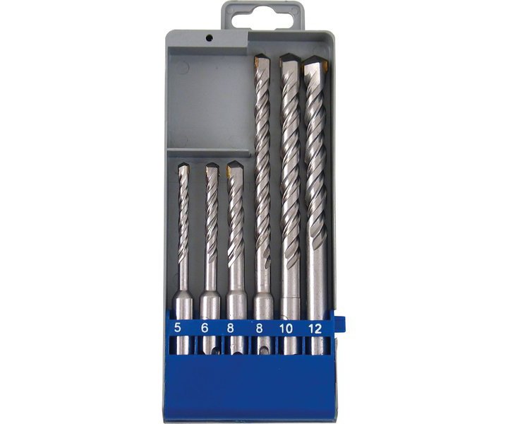 Sada vrtáků do betonu SDS+ 6ks 5-12mm Extol Craft 23901
