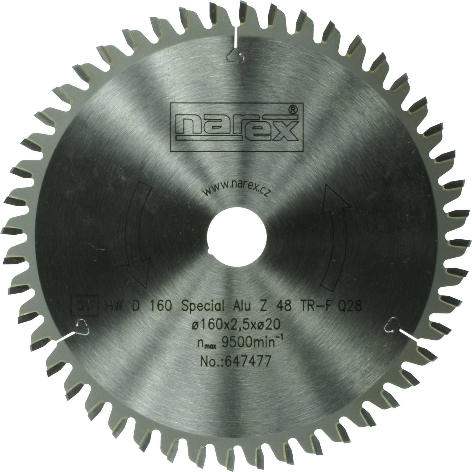 Kotouč pilový 160x2.5x20/48 Special HW Narex