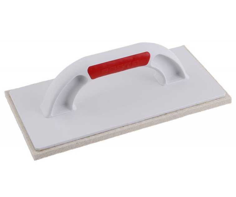 Hladítko bílá plsť - 280x140x8mm