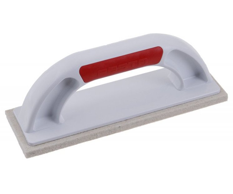 Hladítko bílá plsť - 220x70x8mm