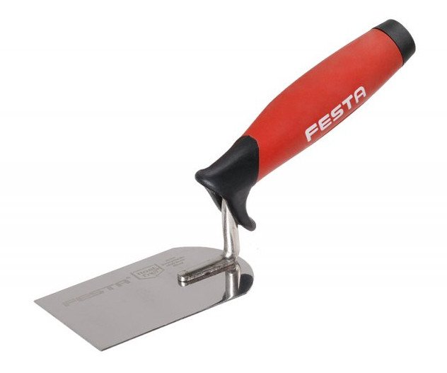 Lžíce zednická vymazávací nerezová - 60mm