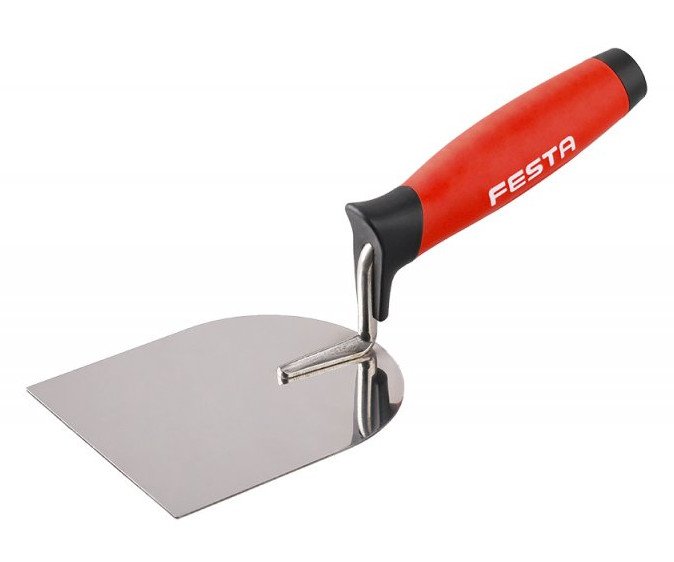 Lžíce zednická vymazávací nerezová - 120mm