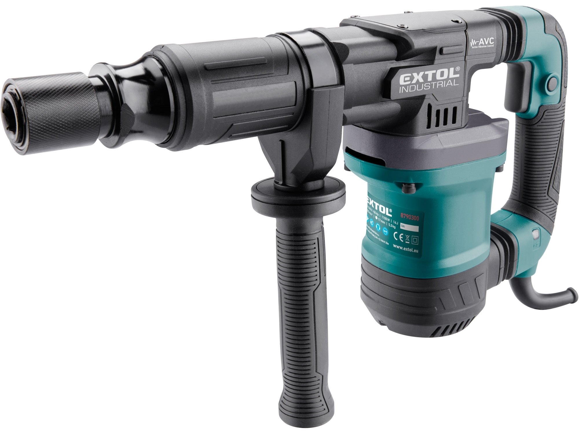 Extol Industrial 8790300 sekací kladivo HEX 17mm