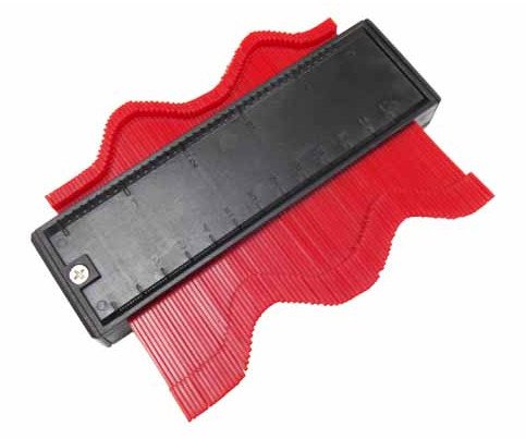 Šablona obrysová magnetická 125mm