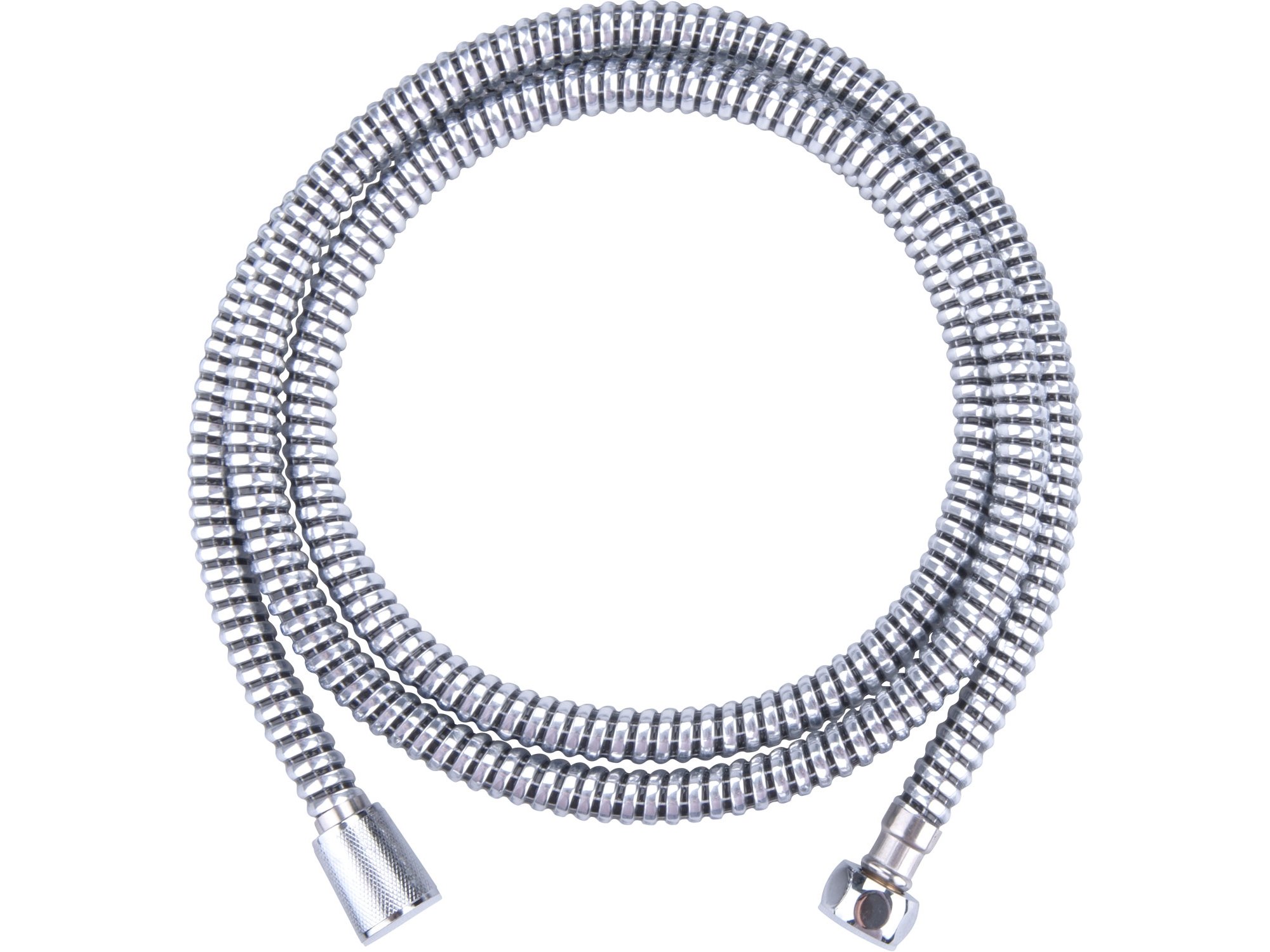 Hadice sprchová černo/stříbrná PVC 180cm Freshhh 830229