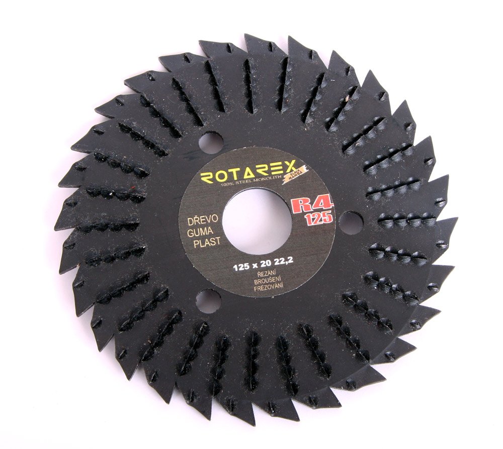Rašple rotační R4 univerzální Rotarex - 115x4x22