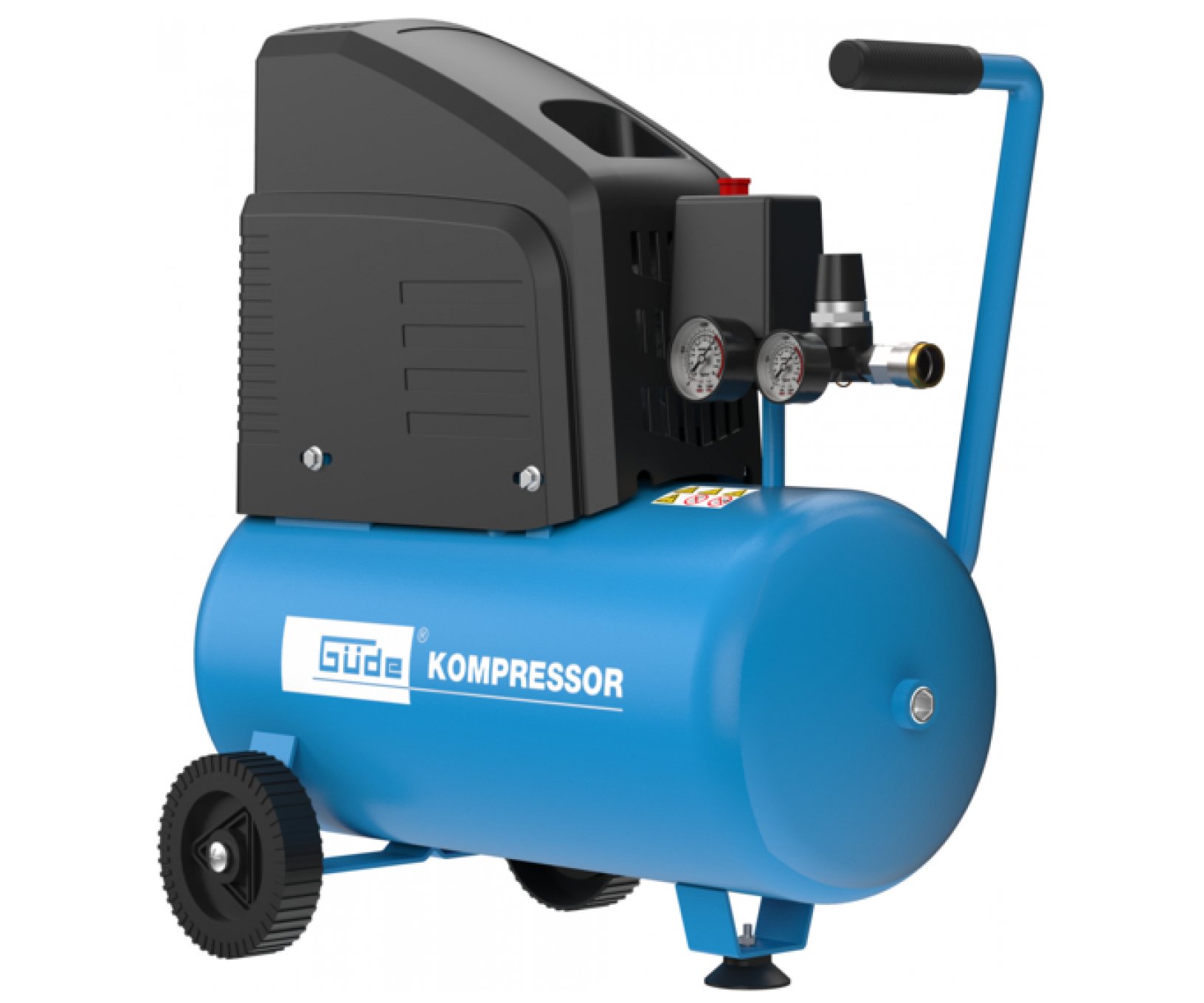 Güde 220/8/24 bezolejový kompresor 1500W s příslušenstvím