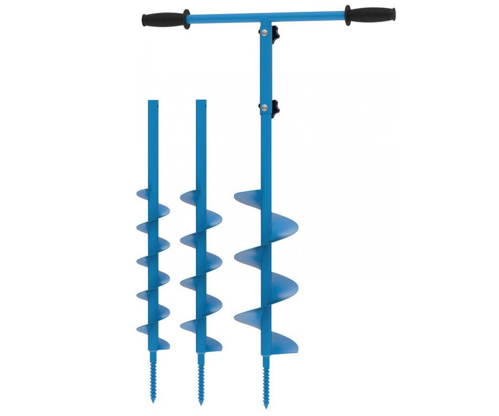 Vrták půdní sada 80/100/150mm Güde 94415