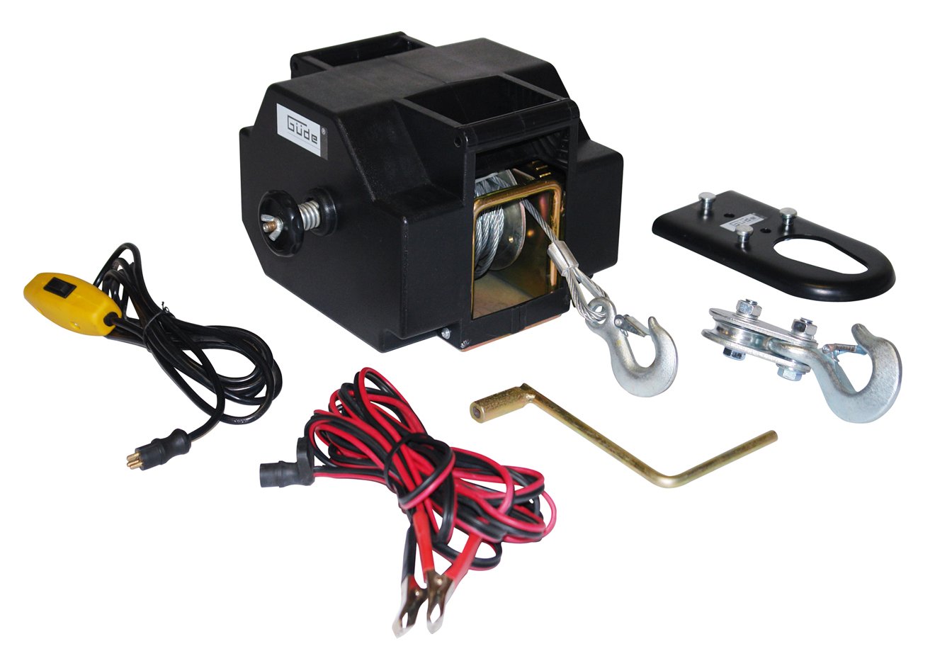 Naviják lanový elektrický 1800/12V Güde 55128