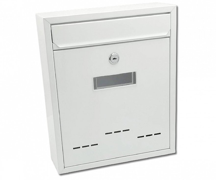 Poštovní schránka Radim 26x31x9cm malá - bílá