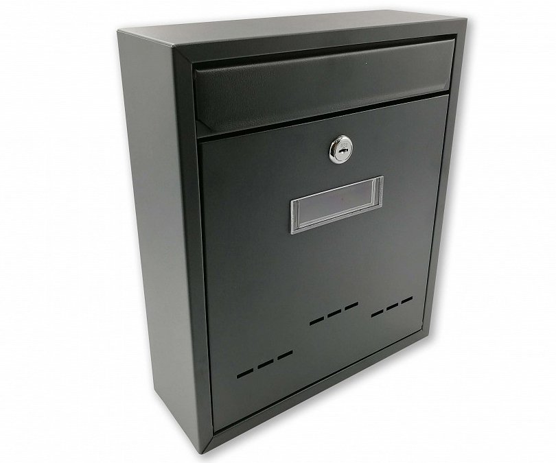 Poštovní schránka Radim 26x31x9cm malá - antracit