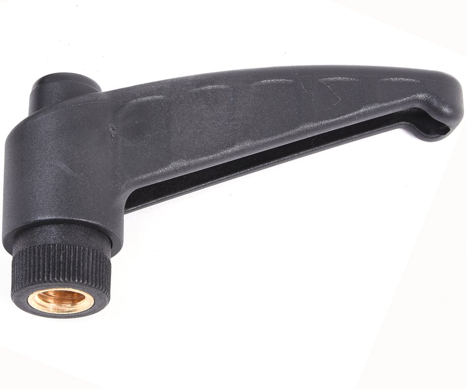 Páčka ovládací přestavitelná s kovovým závitem - M12 90mm