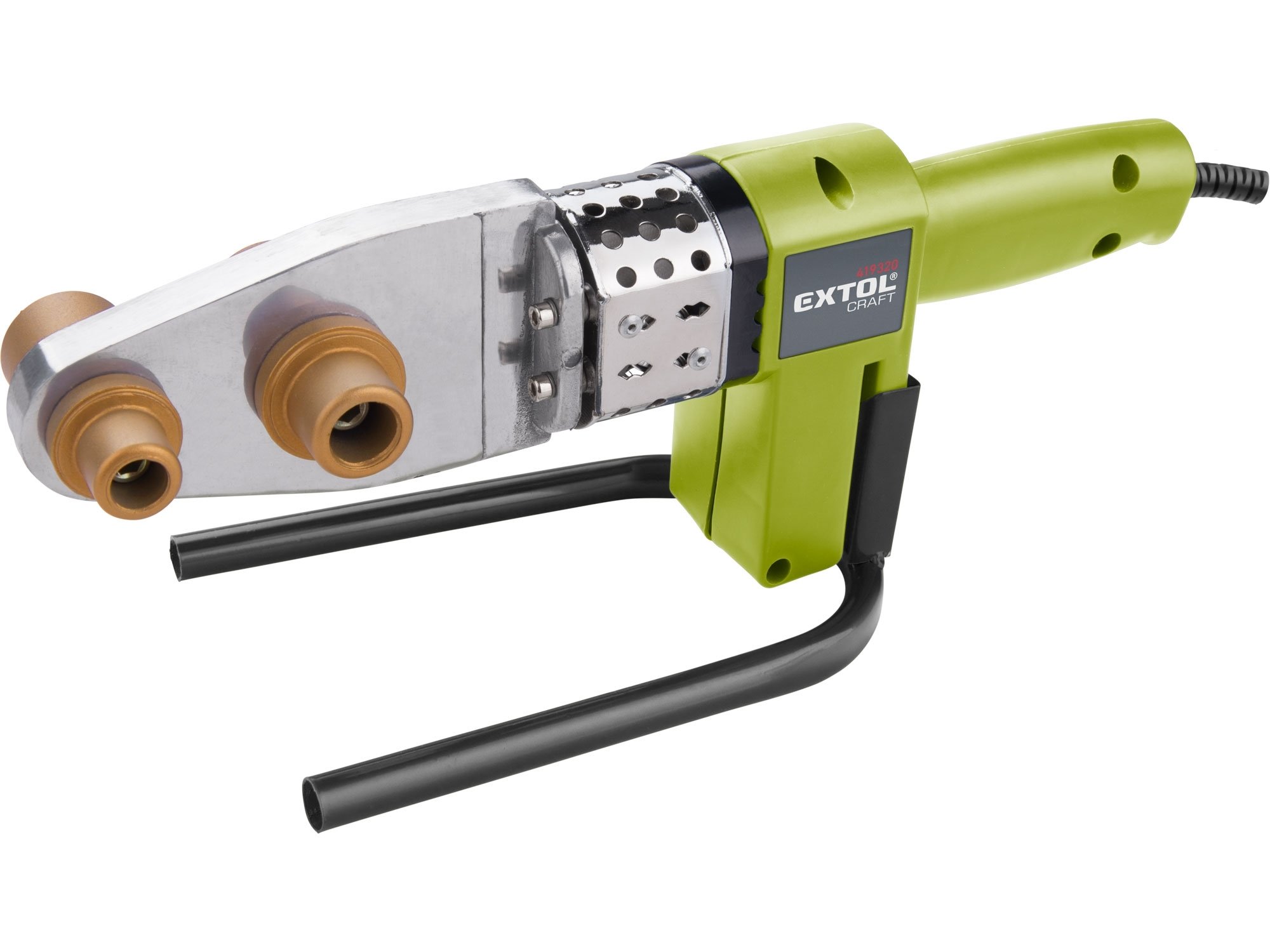 Extol Craft 419320 svářečka polyfúzní nožová 3x nástavec v kufru