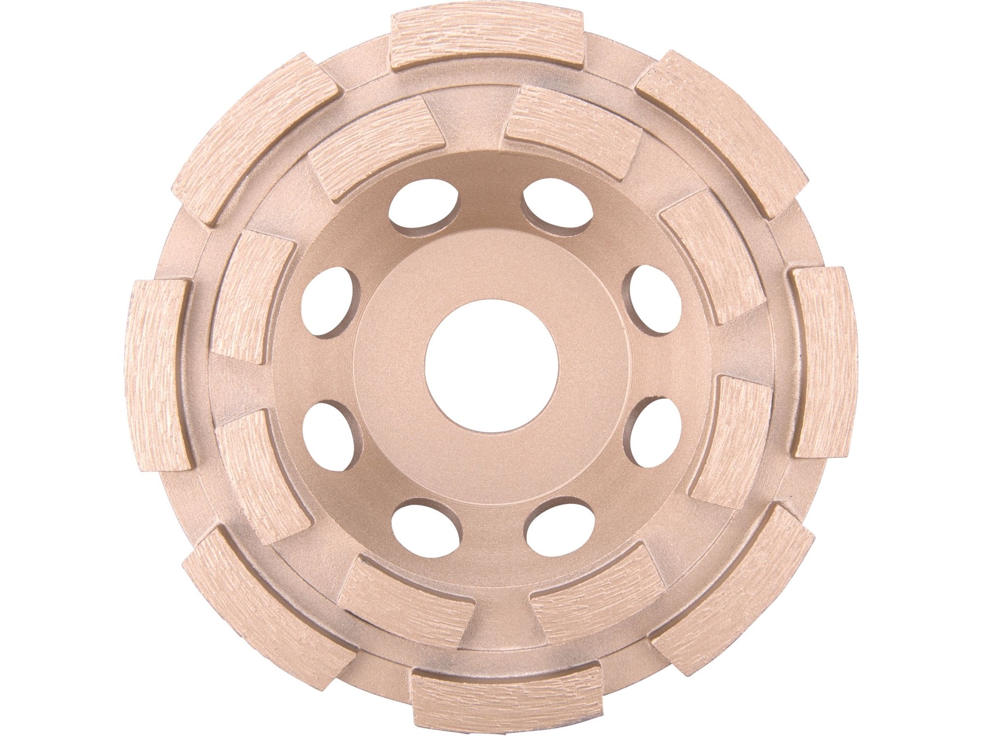 Diamantový brusný dvouřadý kotouč Extol Industrial - 8703121 115mm