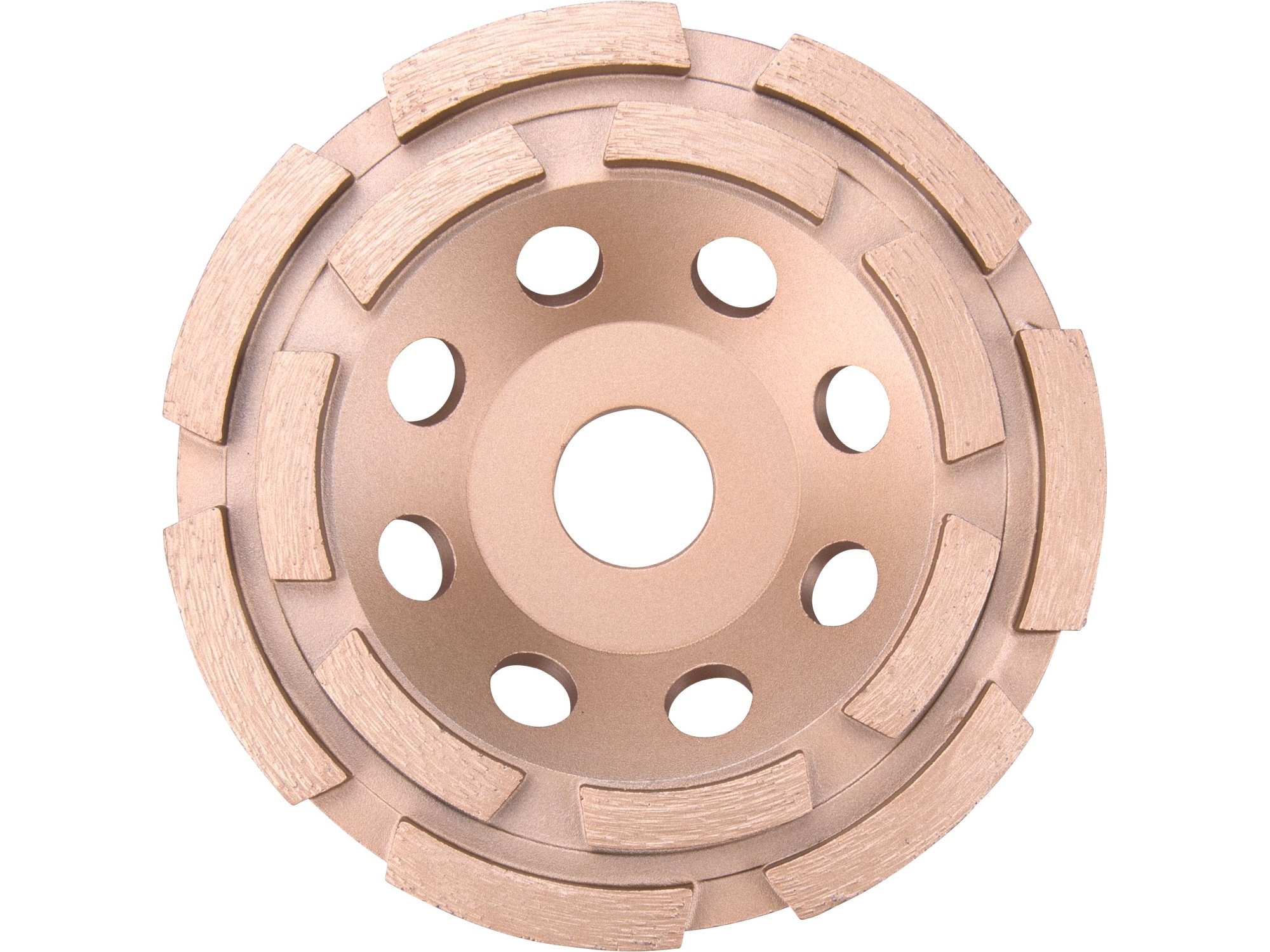 Diamantový brusný dvouřadý kotouč Extol Industrial - 8703122 125mm