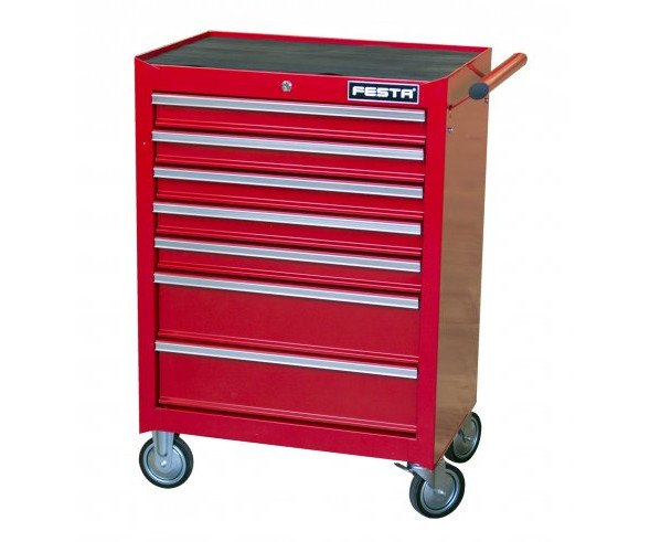 Vozík montážní 7 zásuvek Festa