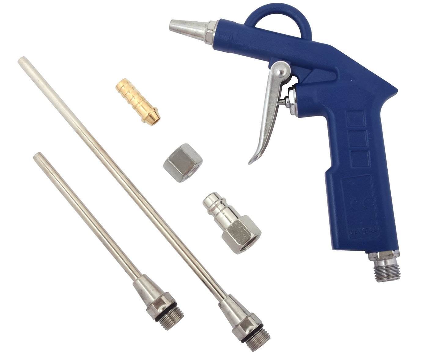 Pistole ofukovací s nástavci