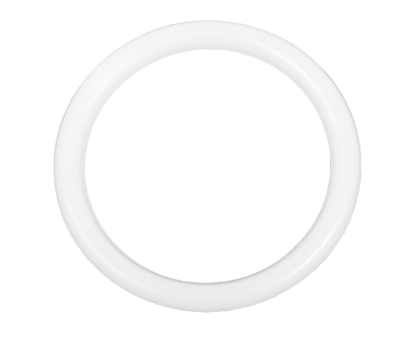 Kroužek záclonový plastový - 15mm 20ks