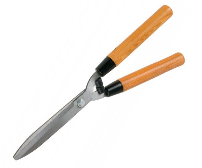 Nůžky na živý plot dřevěné rukojeti