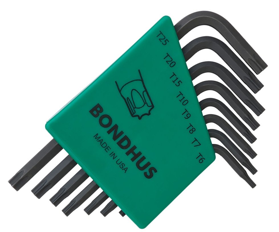 Sada torx klíčů 8ks T6-T25 TLXS8S Bondhus 31732