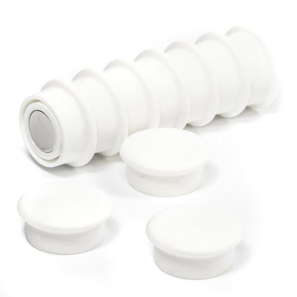 Magnet kancelářský 22x9mm neodym - bílý