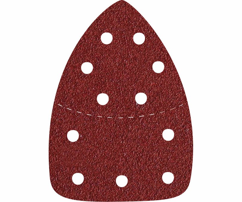 Papír brusný delta 105x149mm 10ks 11x otvor Extol Premium - P60