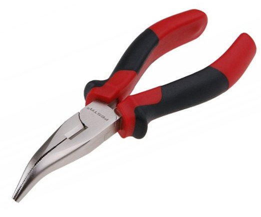 Kleště půlkulaté zahnuté Festa - 160mm