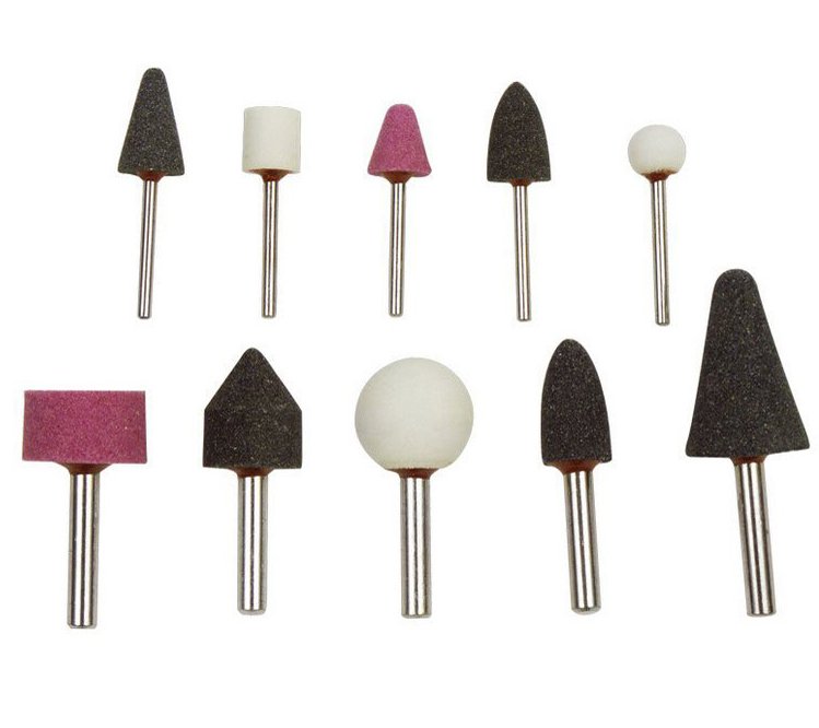 Sada nástavců přímé brusky 10ks Extol Craft 1822