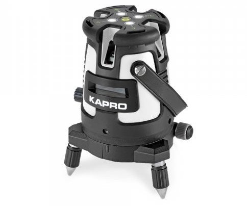 Laser křížový+3V+1bod zelený Kapro 875G Prolaser All-lines