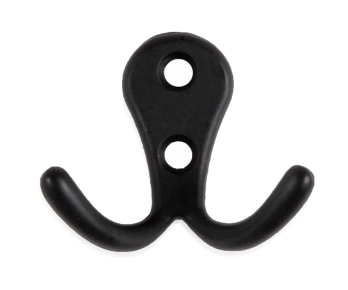 Věšák dvojháček - černý matný