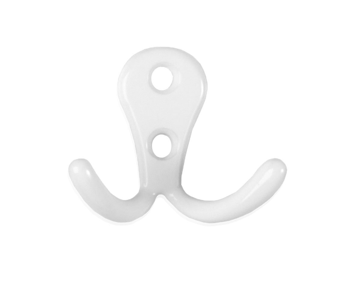 Věšák dvojháček - bílý