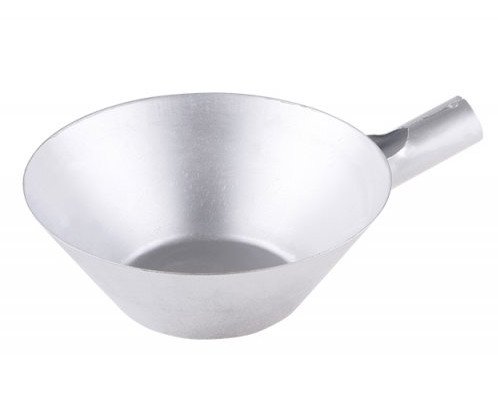 Naběračka zednická pozinkovaná s tulejí - 215mm