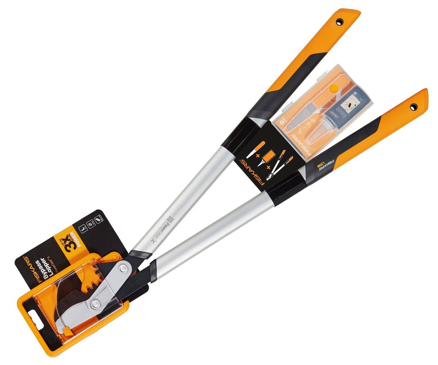 Nůžky na silné větve LX98 + sada na údržbu Fiskars 1020687